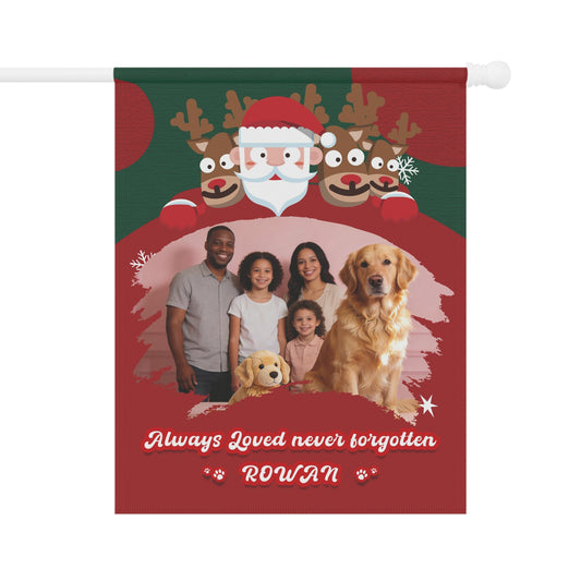 Christmas Garden & House Banner