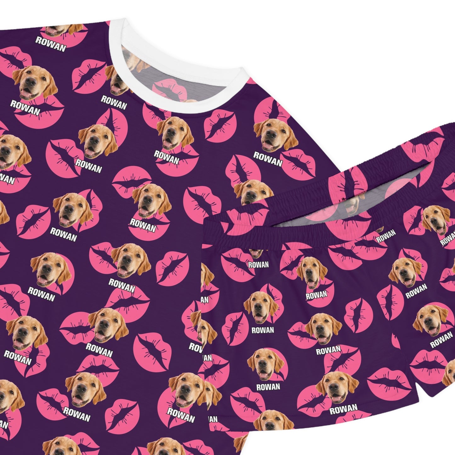 Thanksgiving Women's Short Pajama Set (AOP)