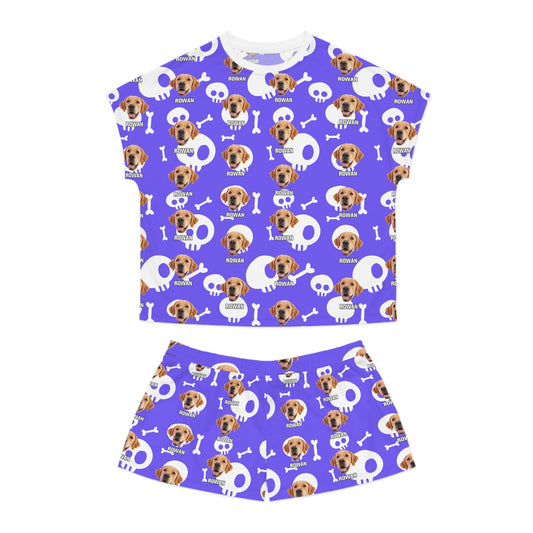 Halloween Women's Short Pajama Set (AOP)