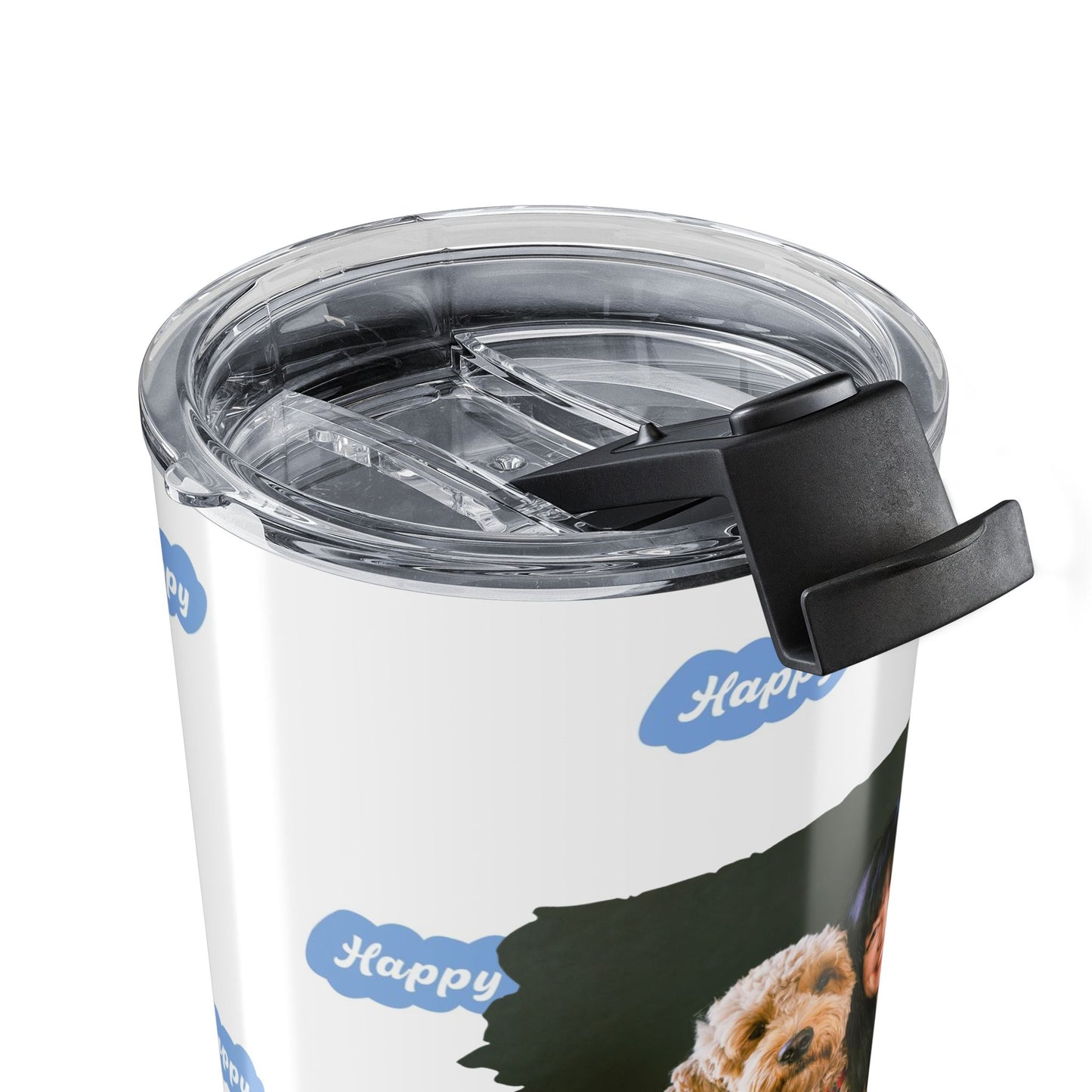 Custom Pet Portrait Tumbler 20oz