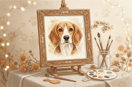 pet portrait customization