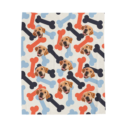 Pet Customization Velveteen Plush Blanket