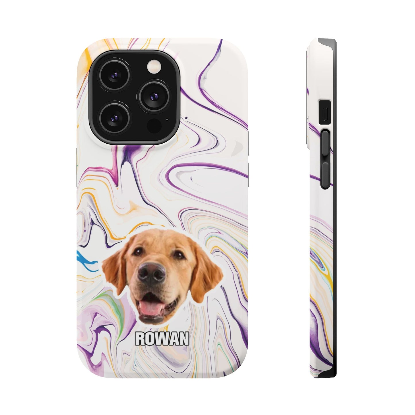 Marble Magnetic Impact-Resistant Cases