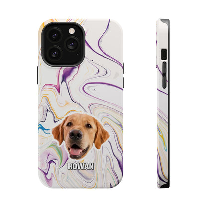 Marble Magnetic Impact-Resistant Cases