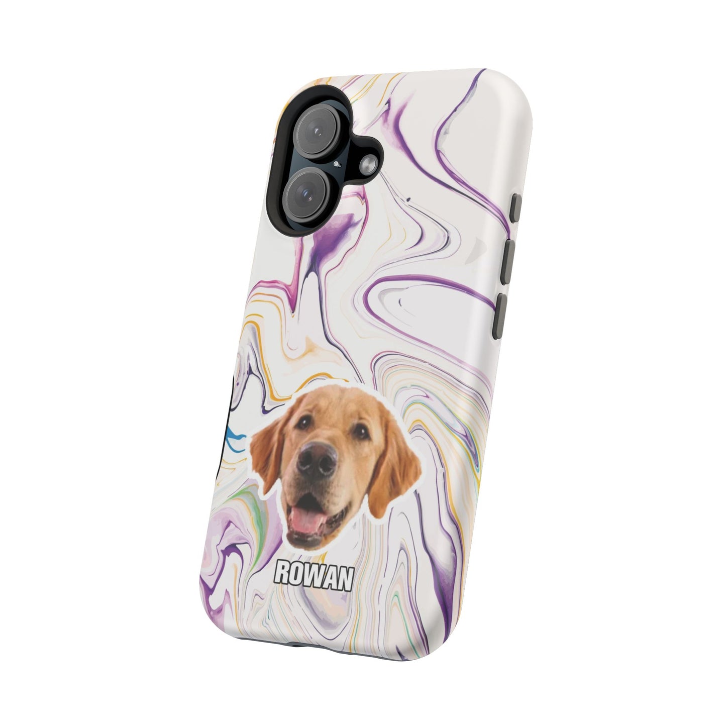 Marble Magnetic Impact-Resistant Cases