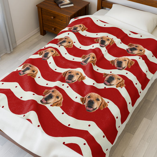 Christmas Velveteen Plush Blanket