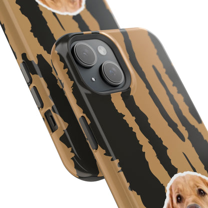 Animal texture Magnetic Impact-Resistant Cases