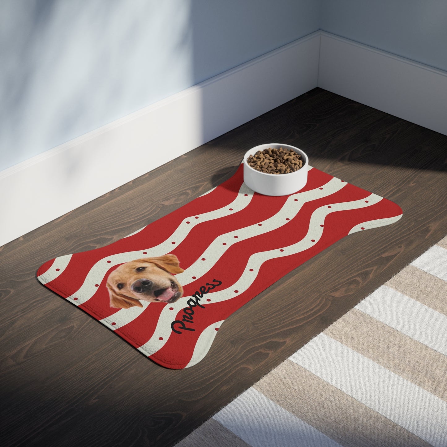 Christmas Pet Feeding Mats