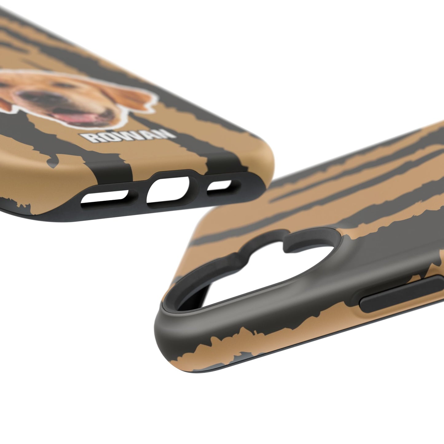 Animal texture Magnetic Impact-Resistant Cases