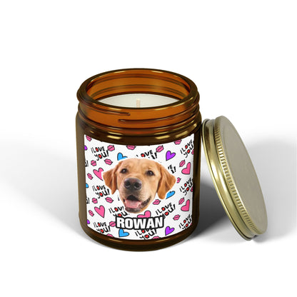 Thanksgiving Scented Candles, Coconut Apricot Wax (4oz, 9oz)