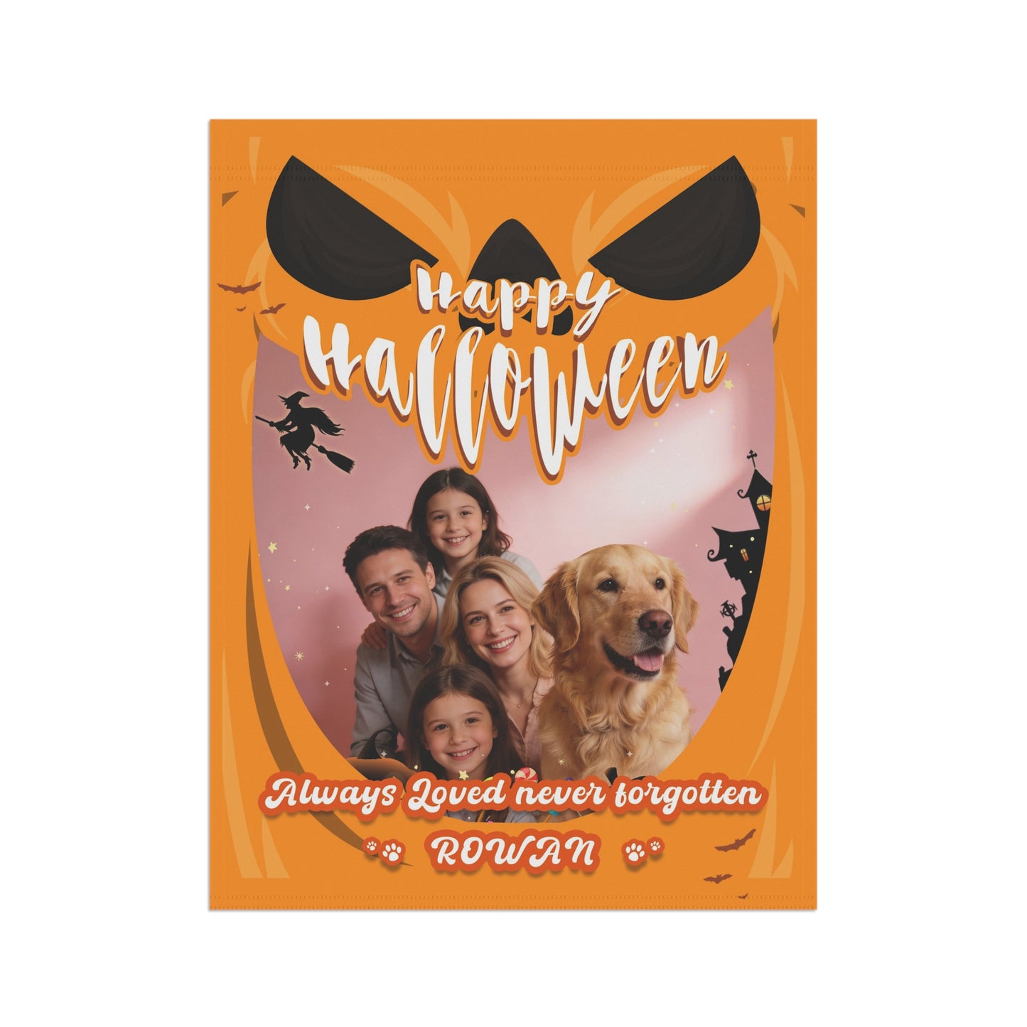 Halloween Garden & House Banner