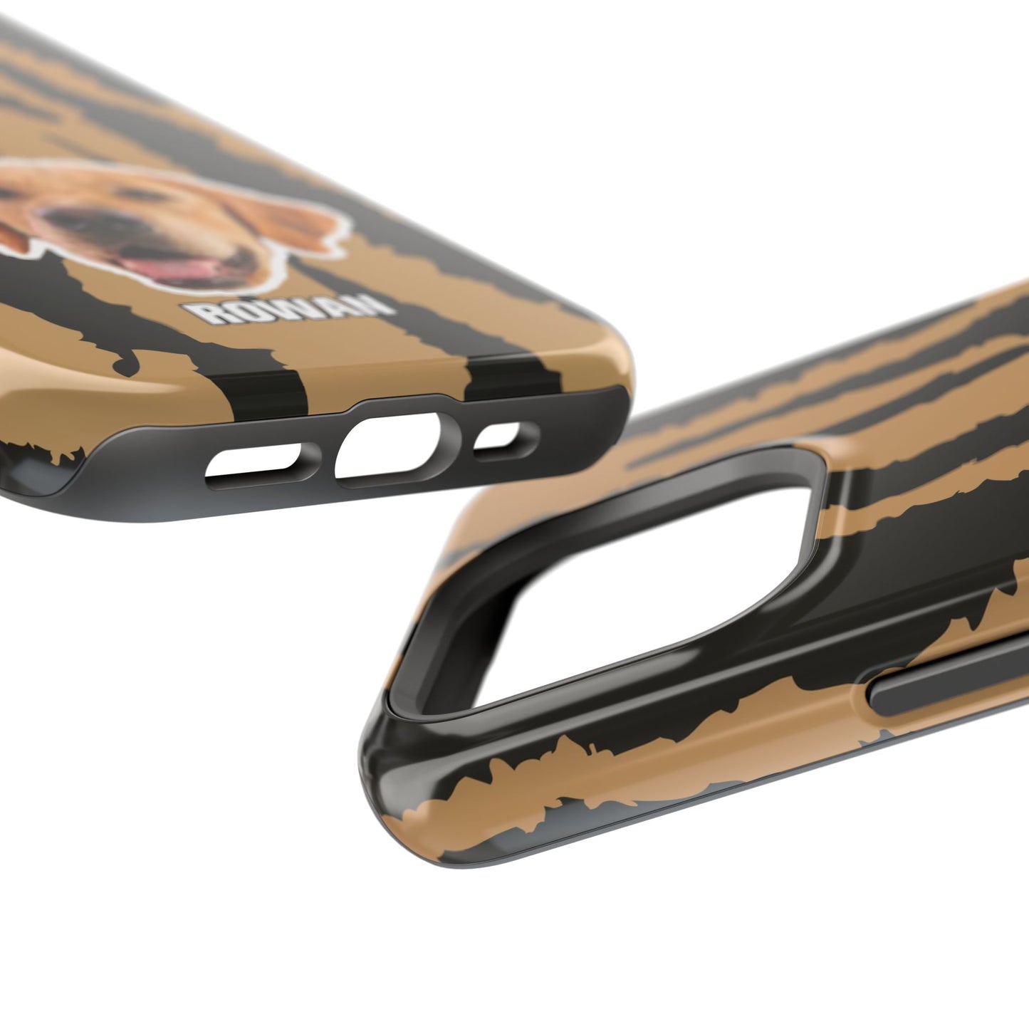 Animal texture Magnetic Impact-Resistant Cases