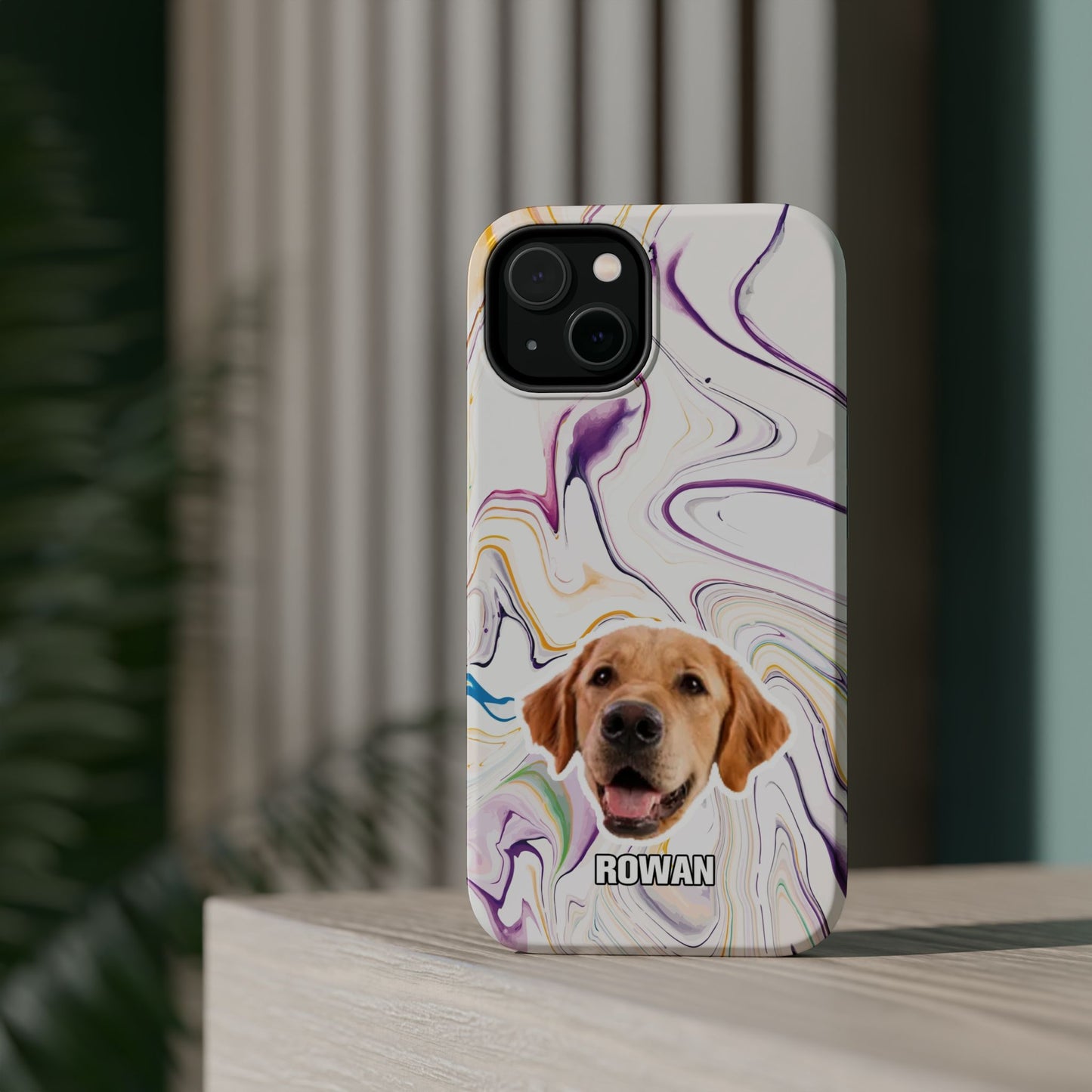 Marble Magnetic Impact-Resistant Cases