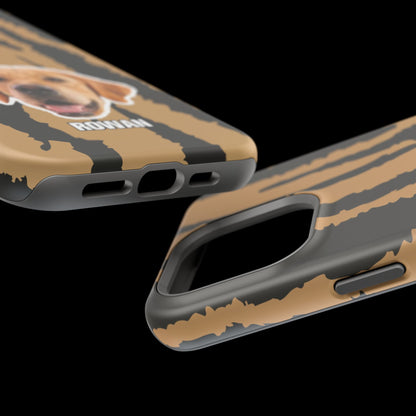 Animal texture Magnetic Impact-Resistant Cases