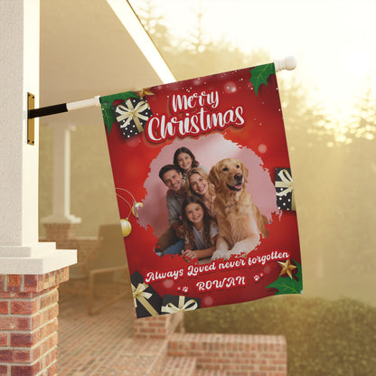 Christmas Garden & House Banner