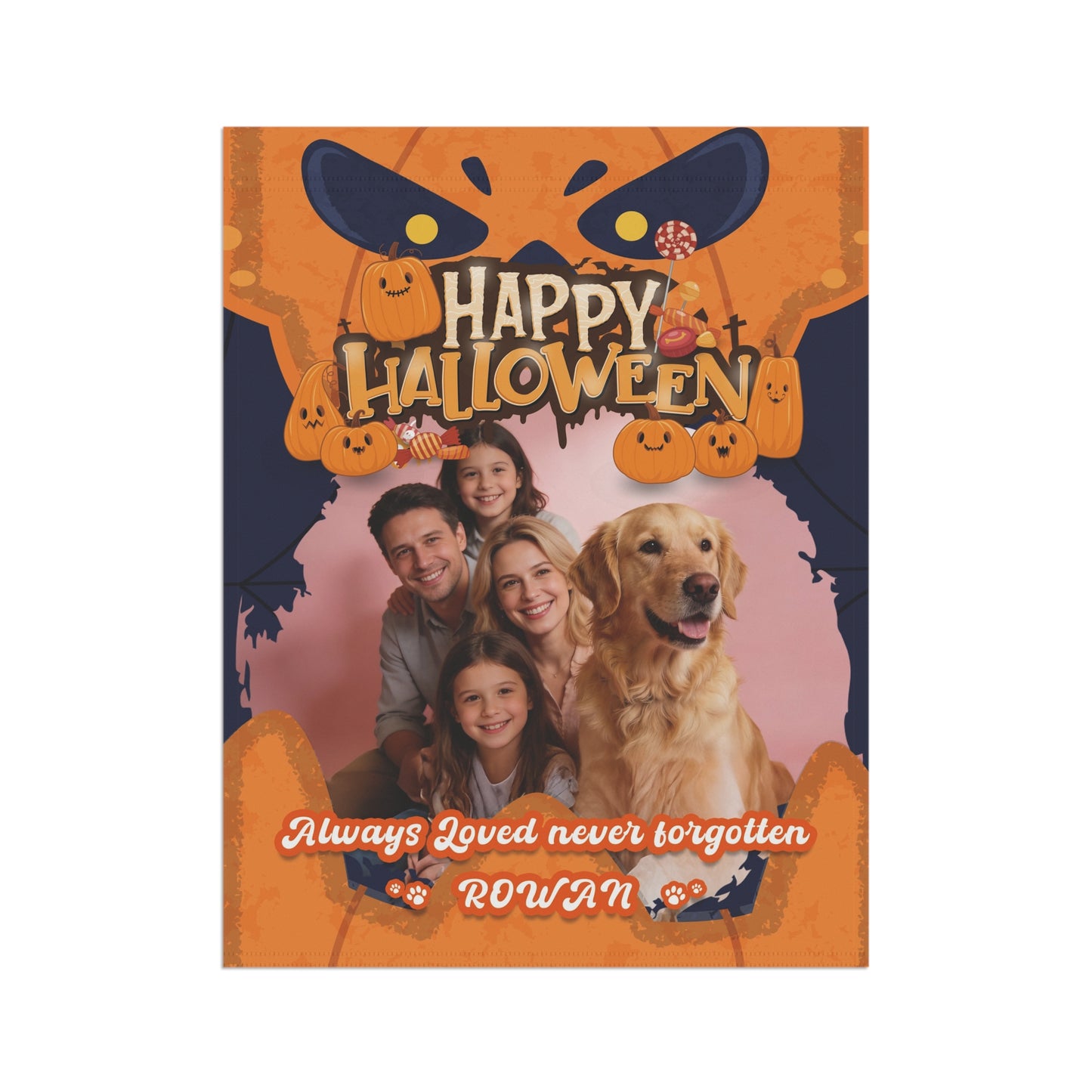 Halloween Garden & House Banner