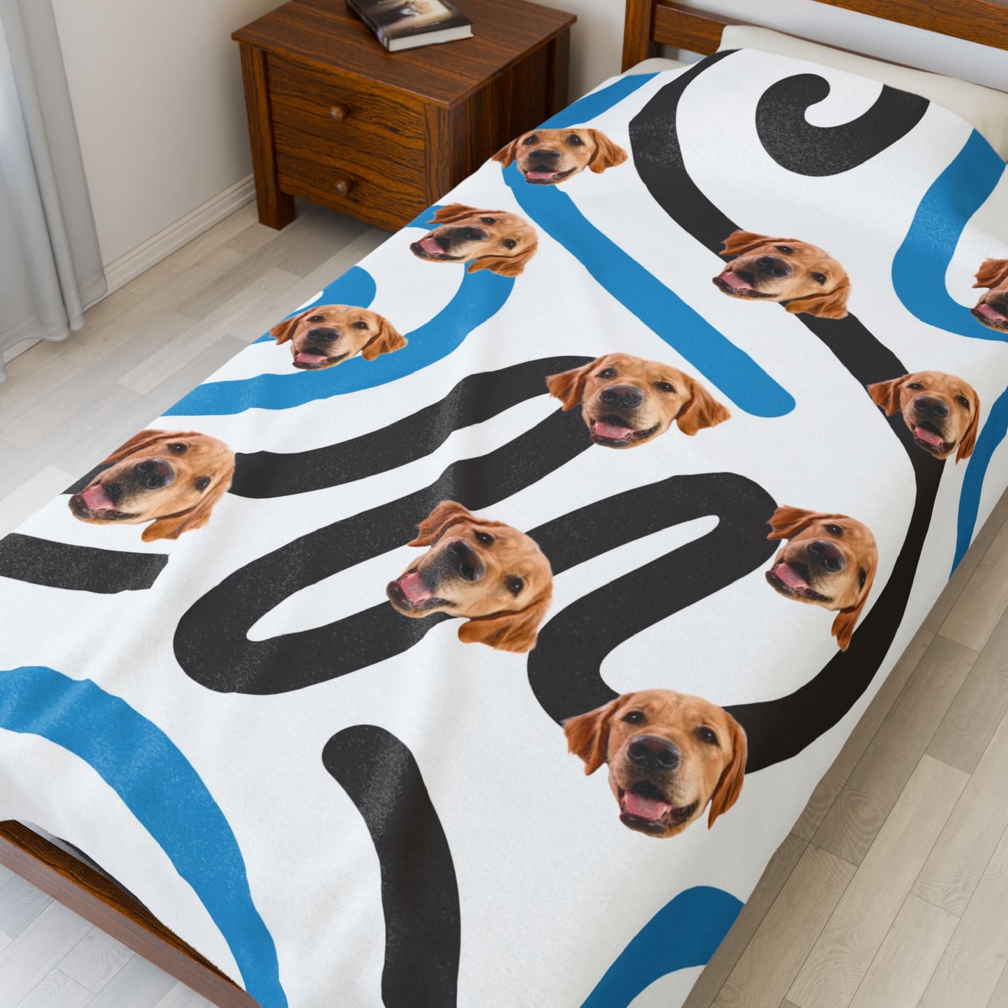 Thanksgiving Velveteen Plush Blanket