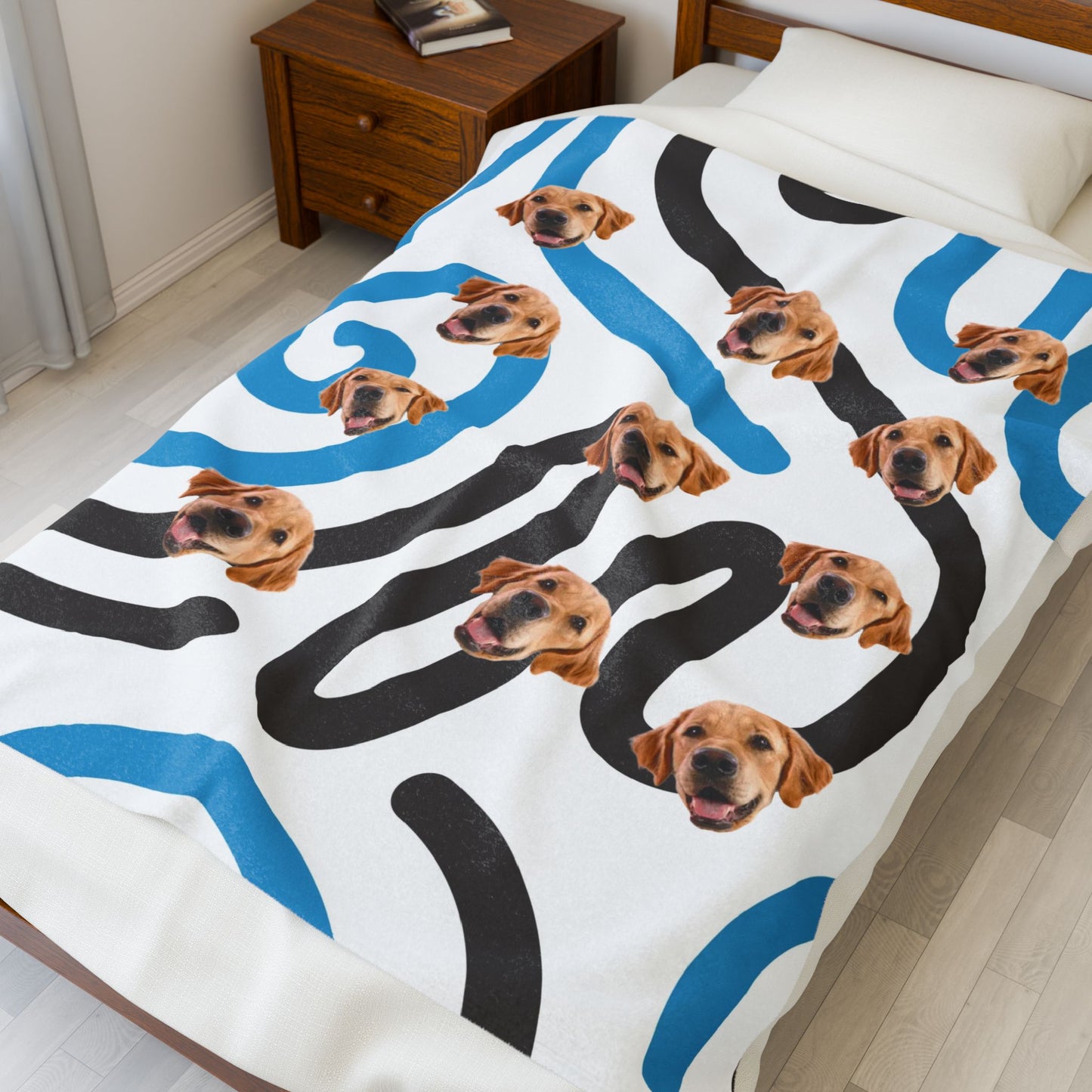 Thanksgiving Velveteen Plush Blanket