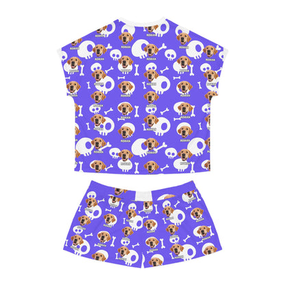 Halloween Women's Short Pajama Set (AOP)