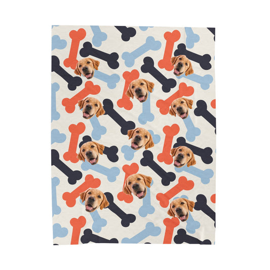 Pet Customization Velveteen Plush Blanket