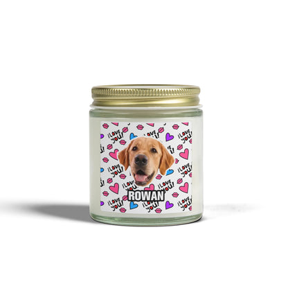 Thanksgiving Scented Candles, Coconut Apricot Wax (4oz, 9oz)