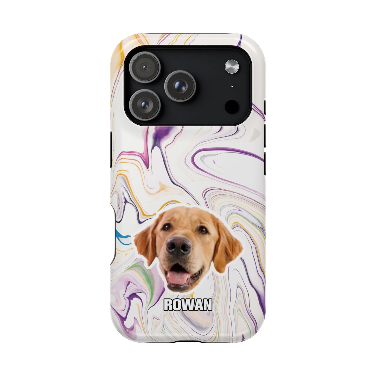 Marble Magnetic Impact-Resistant Cases