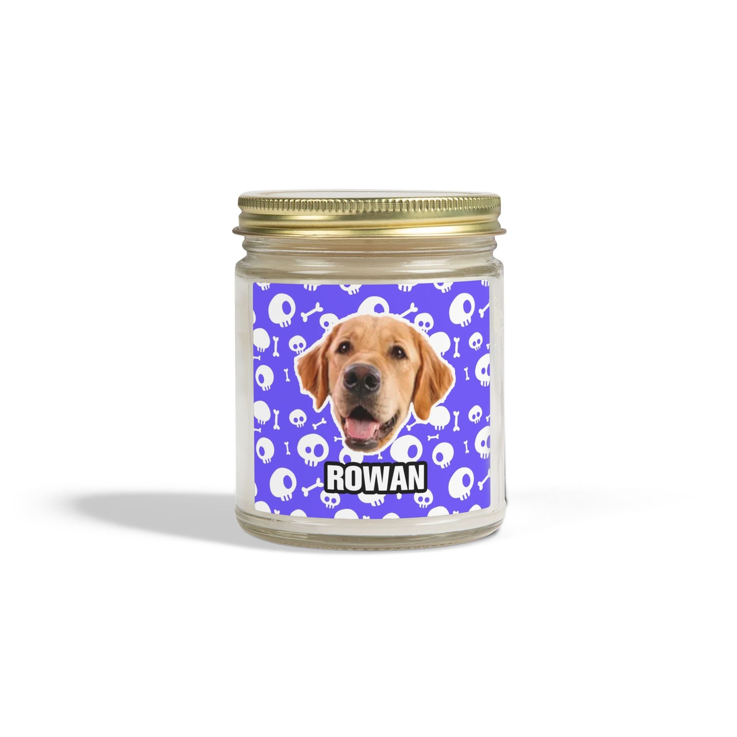 Halloween Scented Candles, Coconut Apricot Wax (4oz, 9oz)