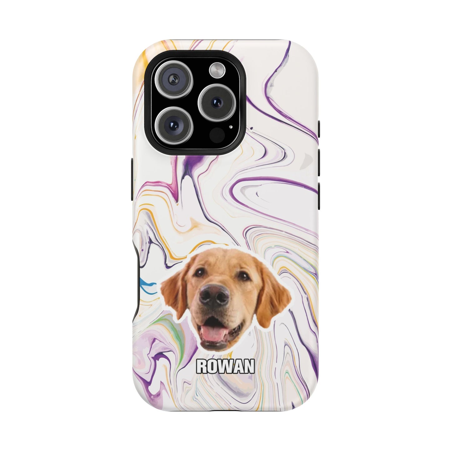 Marble Magnetic Impact-Resistant Cases