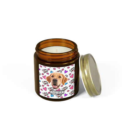 Thanksgiving Scented Candles, Coconut Apricot Wax (4oz, 9oz)