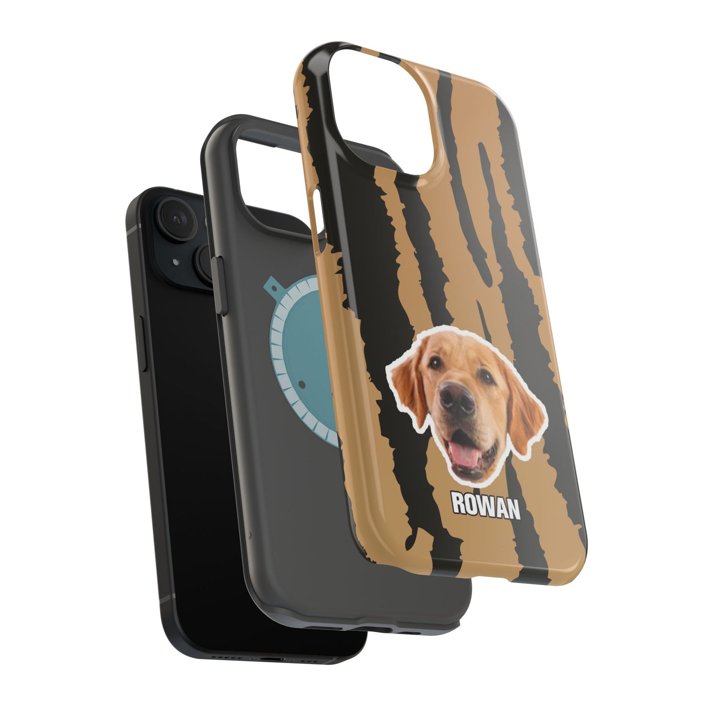 Animal texture Magnetic Impact-Resistant Cases