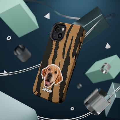 Animal texture Magnetic Impact-Resistant Cases