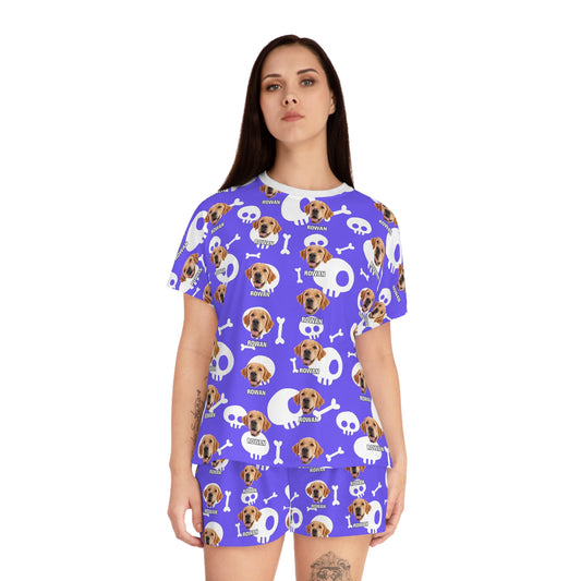 Halloween Women's Short Pajama Set (AOP)