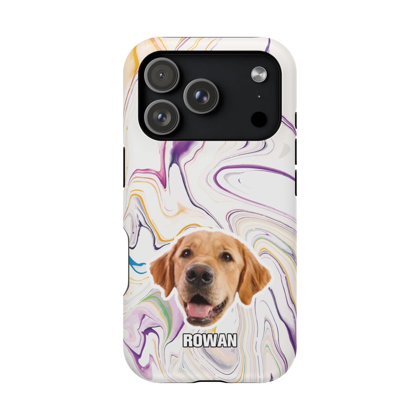 Marble Magnetic Impact-Resistant Cases