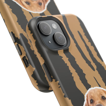 Animal texture Magnetic Impact-Resistant Cases