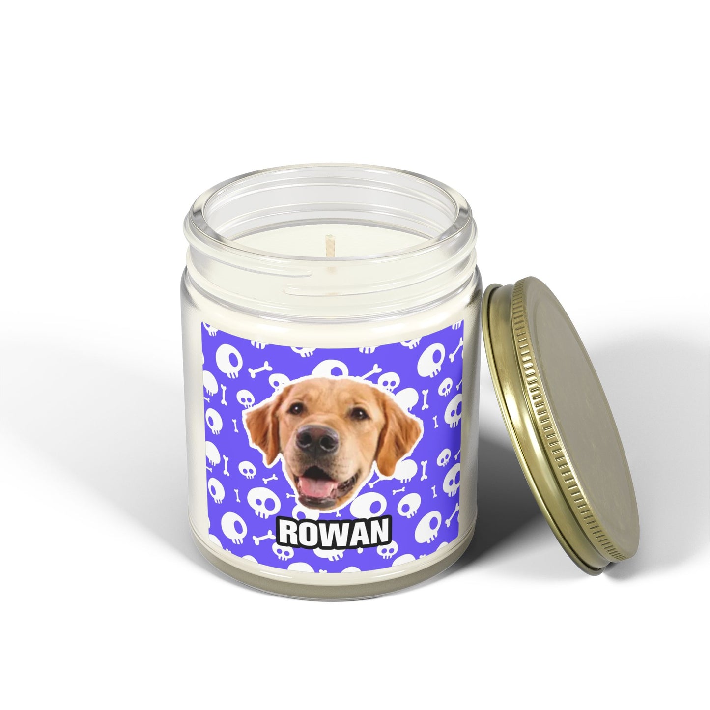 Halloween Scented Candles, Coconut Apricot Wax (4oz, 9oz)