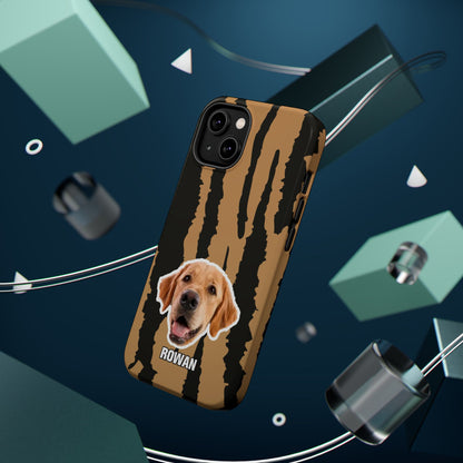 Animal texture Magnetic Impact-Resistant Cases