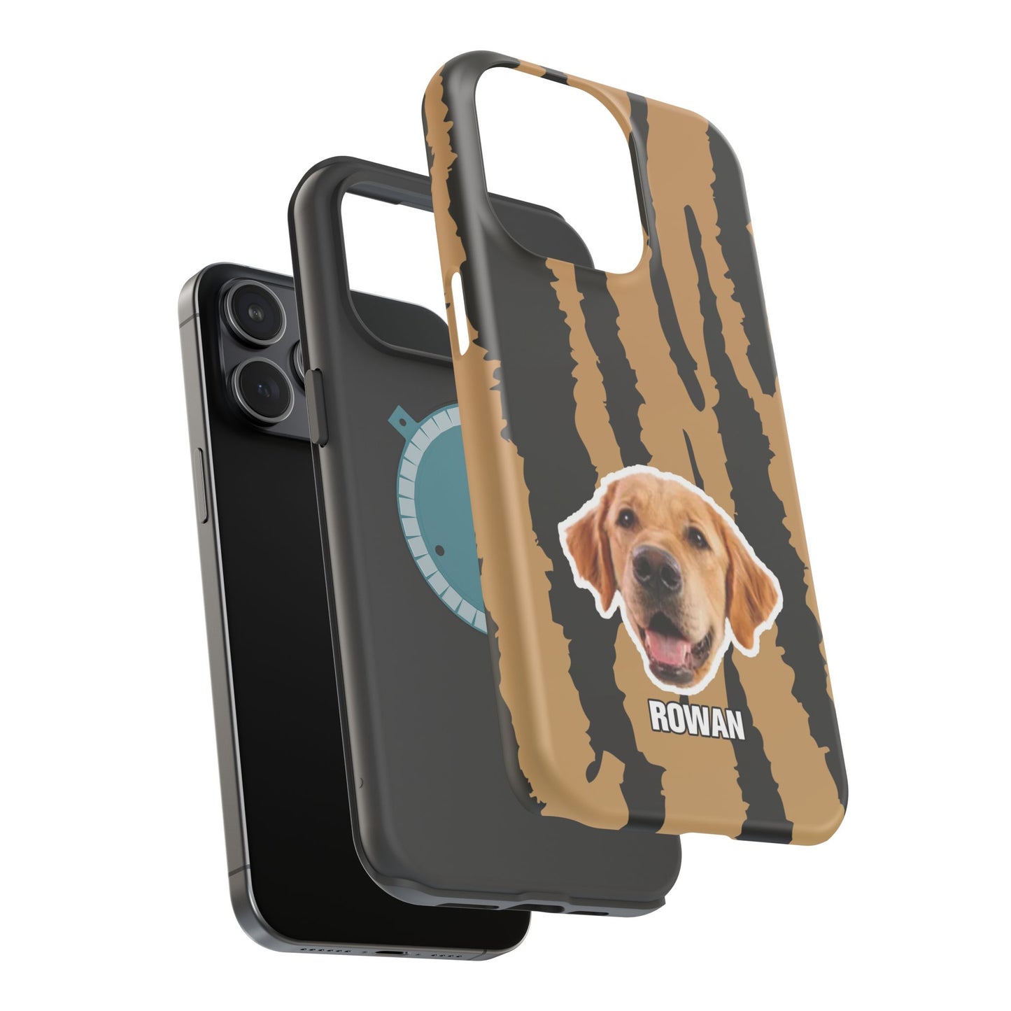 Animal texture Magnetic Impact-Resistant Cases