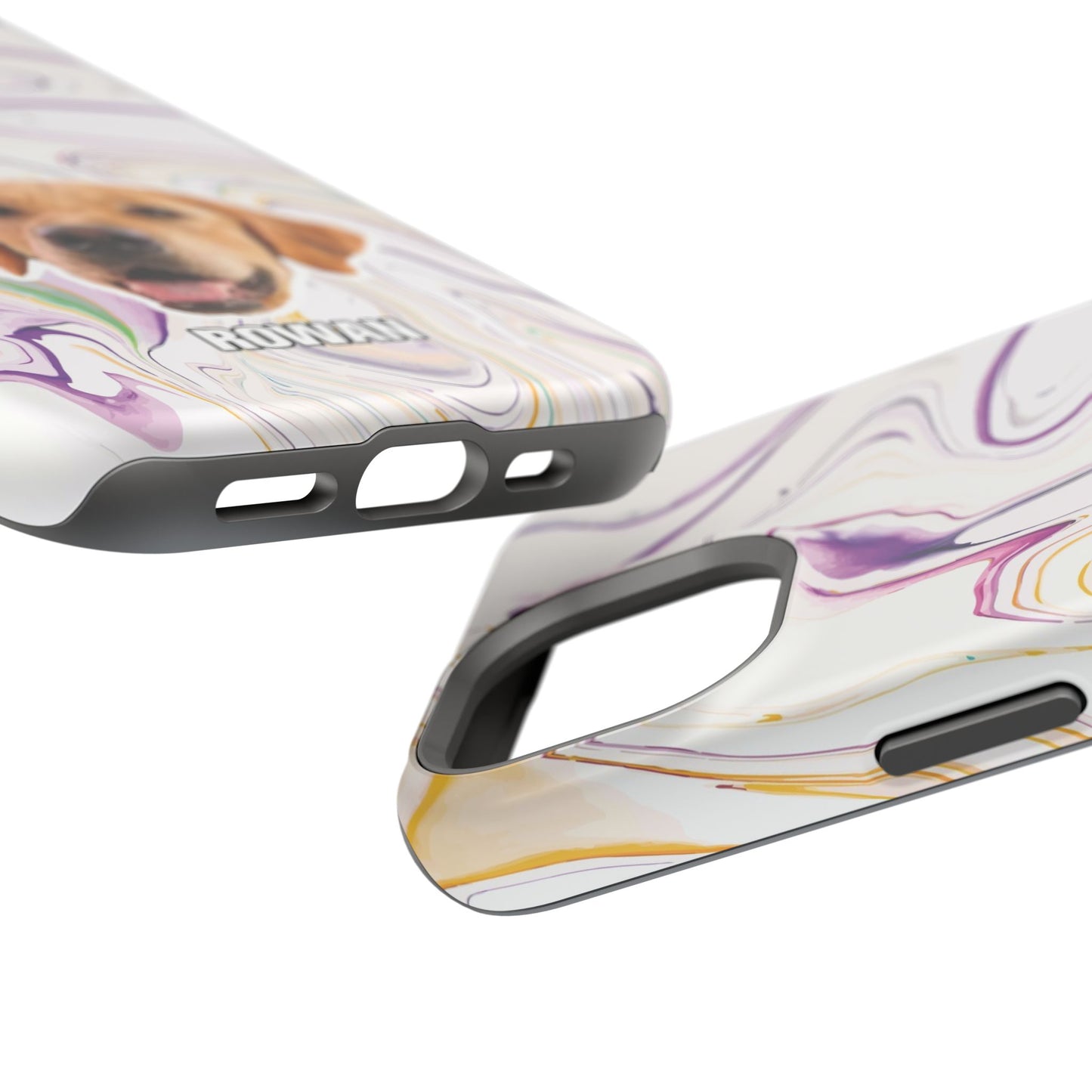 Marble Magnetic Impact-Resistant Cases