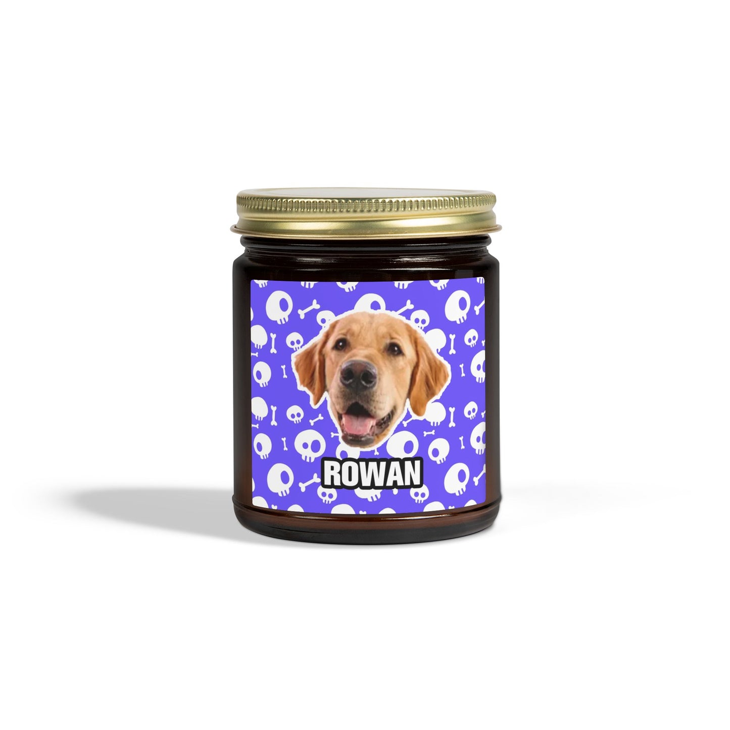 Halloween Scented Candles, Coconut Apricot Wax (4oz, 9oz)