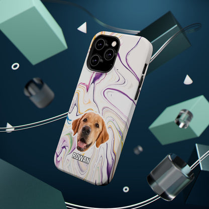 Marble Magnetic Impact-Resistant Cases