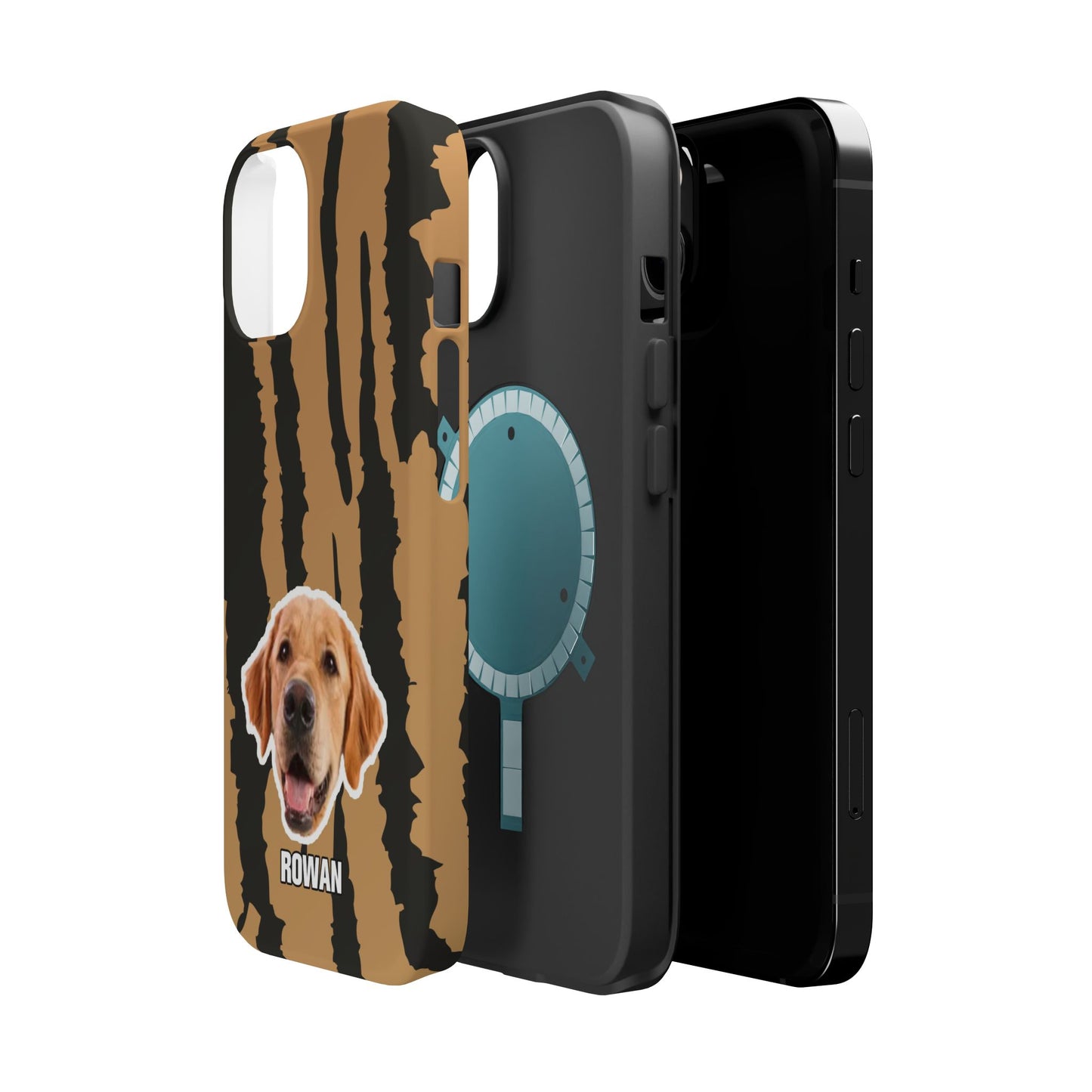 Animal texture Magnetic Impact-Resistant Cases