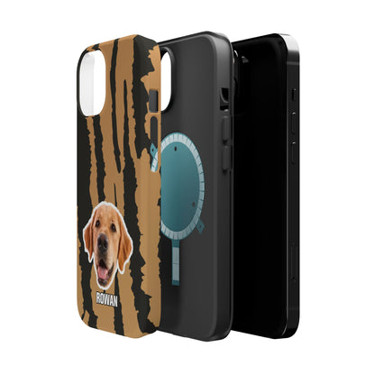 Animal texture Magnetic Impact-Resistant Cases