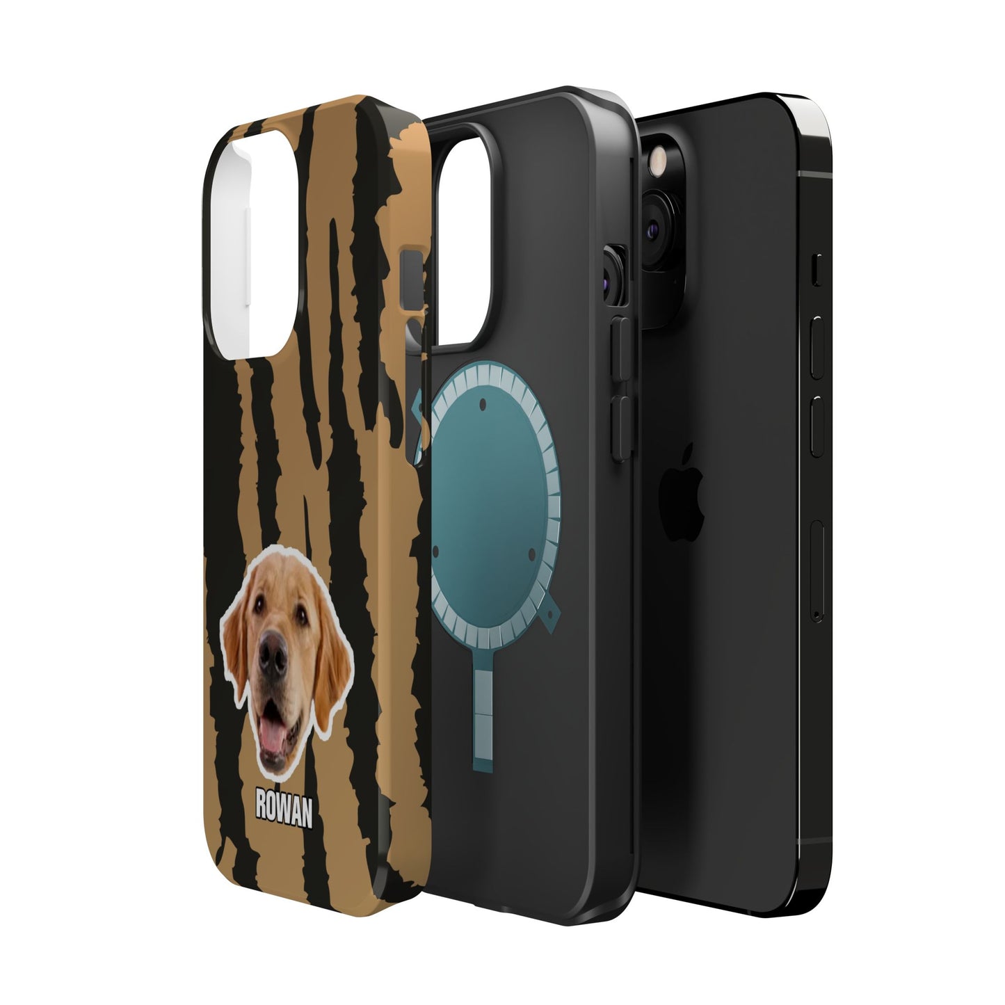 Animal texture Magnetic Impact-Resistant Cases