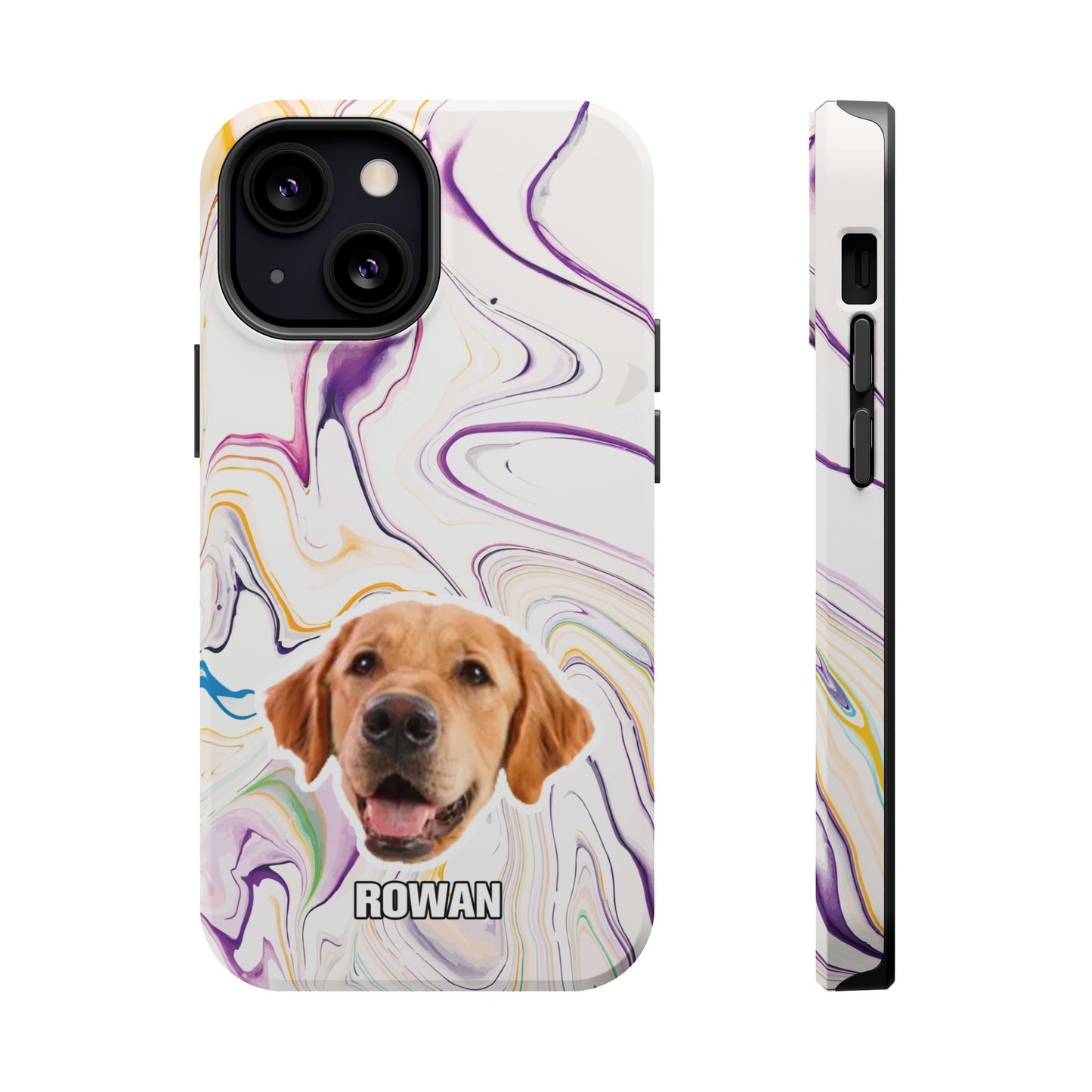 Marble Magnetic Impact-Resistant Cases