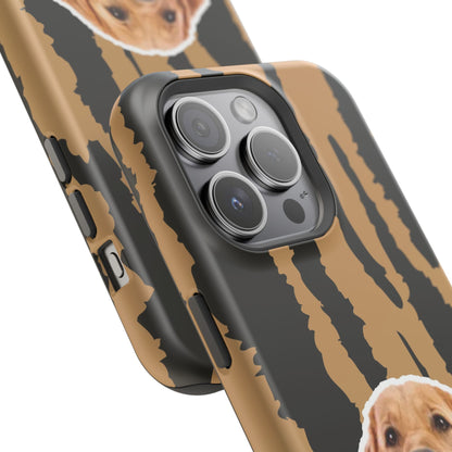 Animal texture Magnetic Impact-Resistant Cases