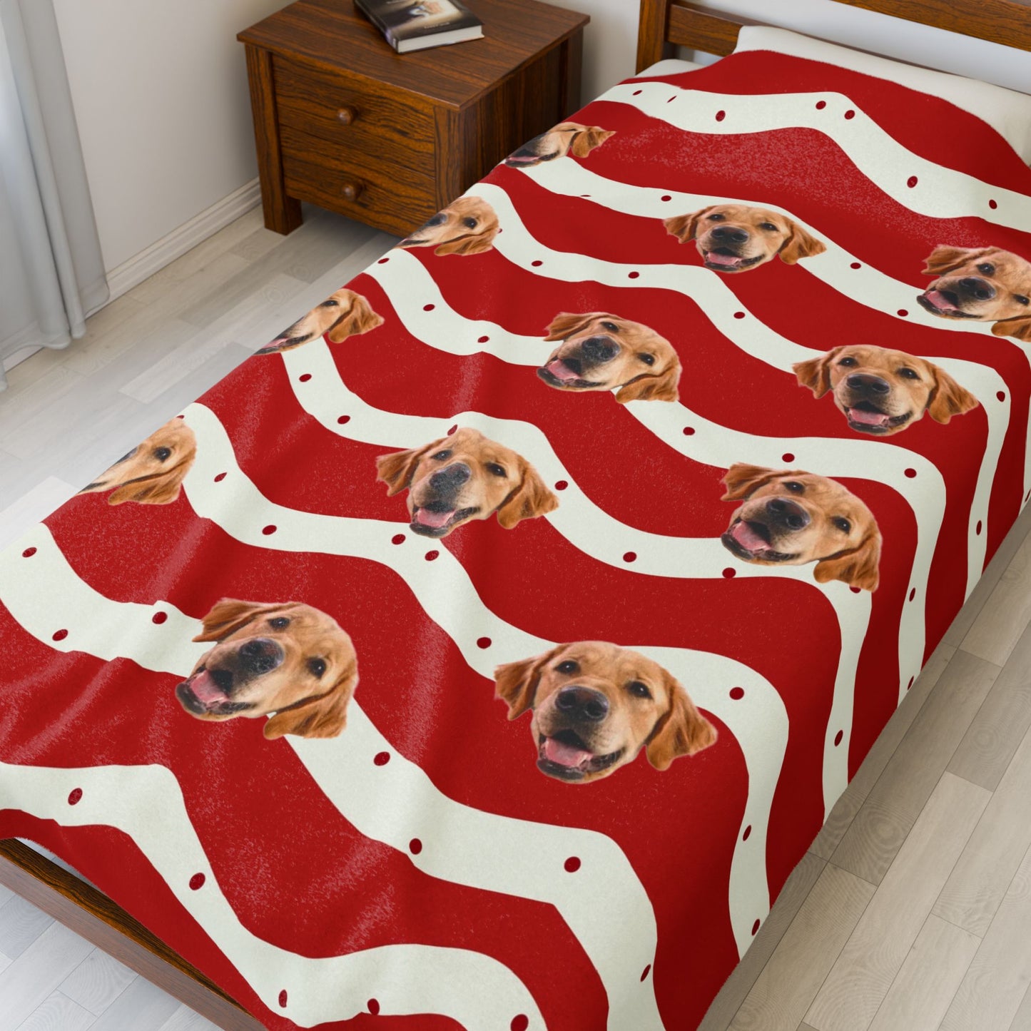 Christmas Velveteen Plush Blanket