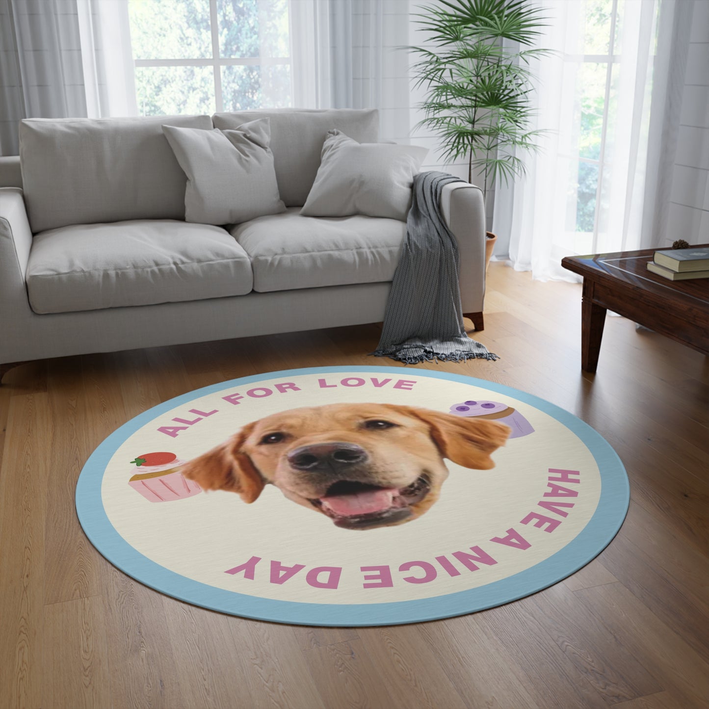 Pet Customization Round Rug