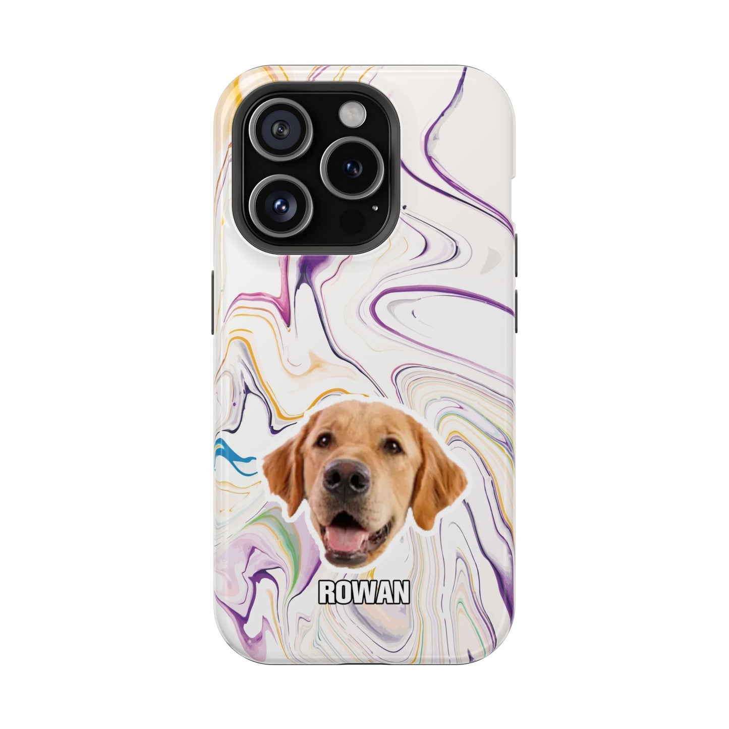 Marble Magnetic Impact-Resistant Cases