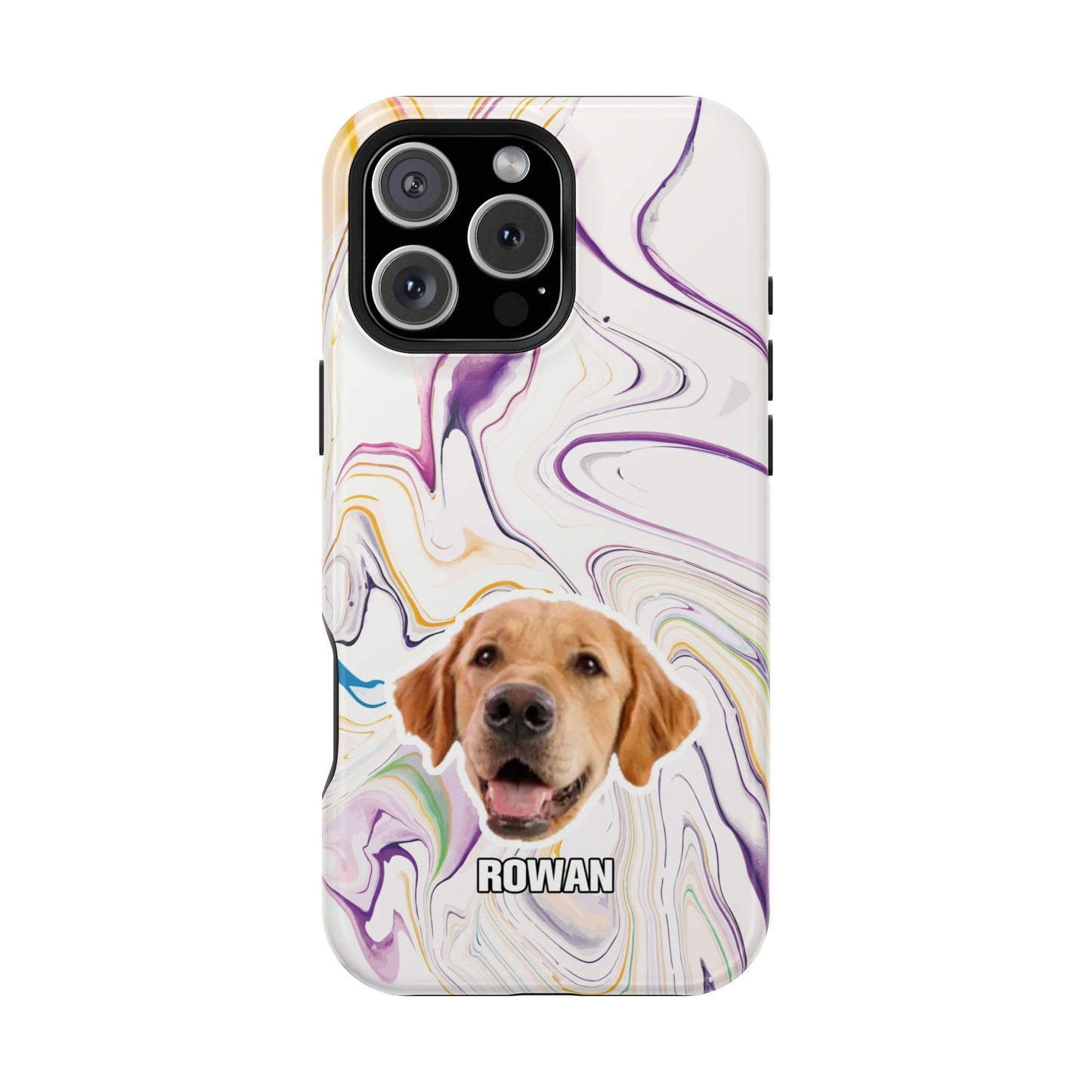 Marble Magnetic Impact-Resistant Cases