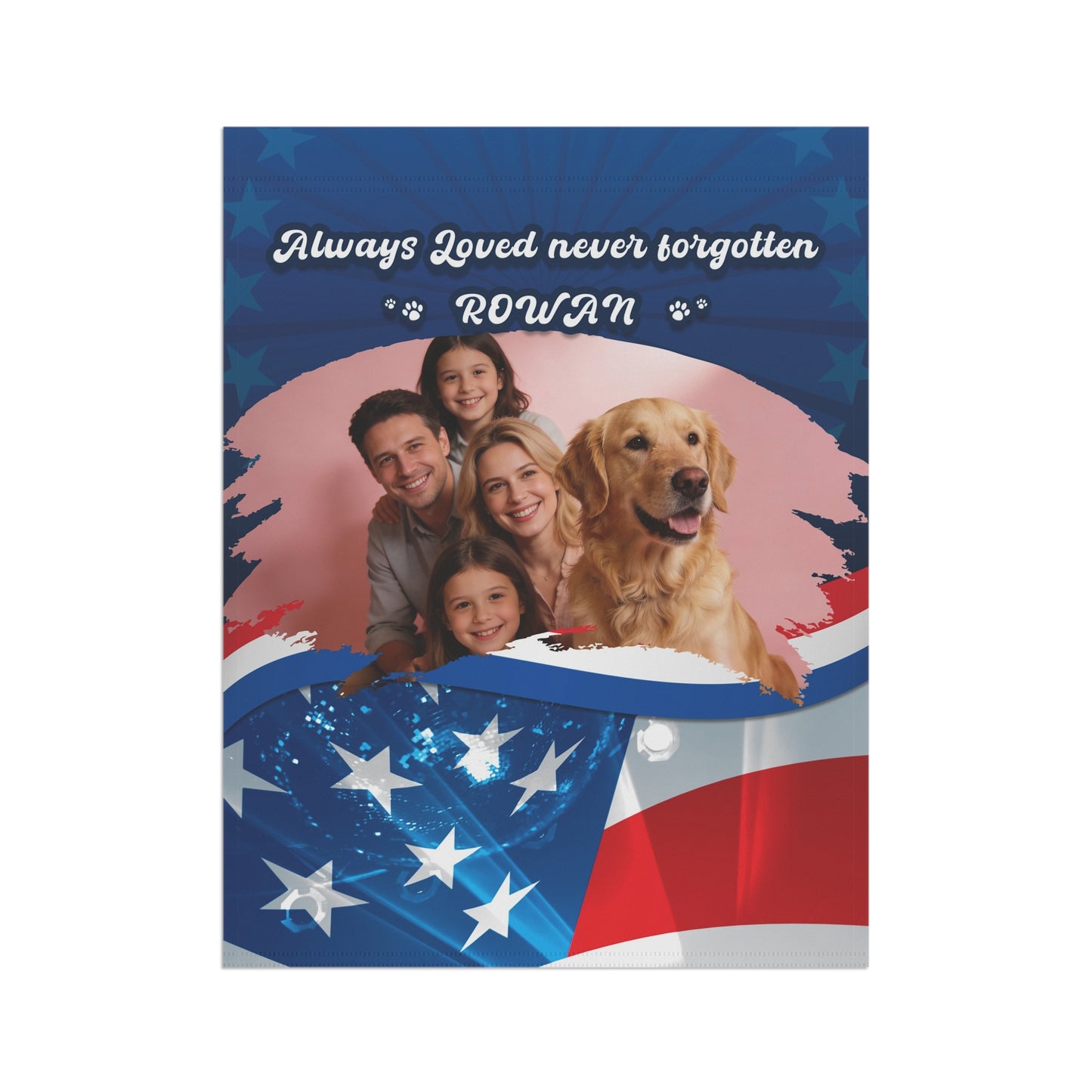 Memorial Day Garden & House Banner